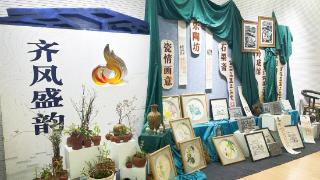 七千余件师生共创作品，淄博非遗传承校园成果展在市文化馆开展