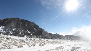 【组图】韩国汉拿山雪景