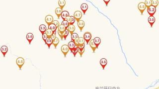 截至24日8时 新疆已记录到101次3.0级及以上余震