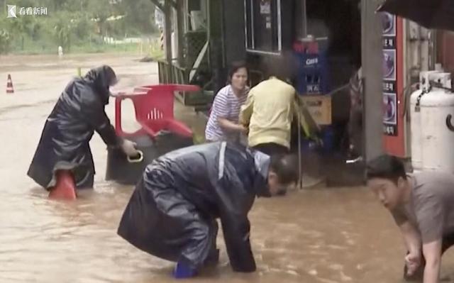 韩国暴雨致50人死亡或失踪 尹锡悦在乌克兰发话