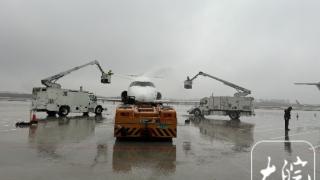 合肥降雪对机场未造成明显影响