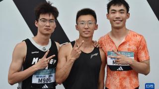 田径——中国街头巡回赛南京站:高校组男子100米决赛赛况