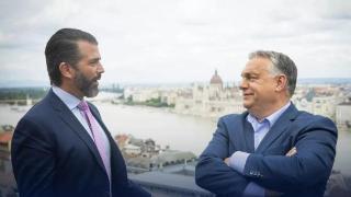 匈牙利总理欧尔班会见小特朗普