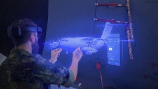 研究员探索HoloLens 2 空客A400M大飞机维护解决方案