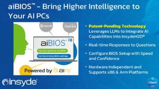 系微推出“业界首款 AI 驱动固件辅助技术”aiBIOS