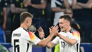 欧洲杯早报：德国6人破门包揽5-1 红点乌龙要素拉满