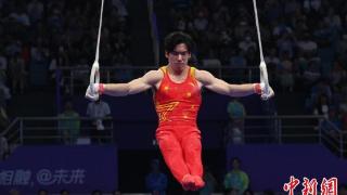 （杭州亚运会）杭州亚运会男子体操“全能王”诞生：张博恒“一路领跑”战胜自己