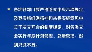 海报丨“十二个不得”！湖南出招深化整治“文山会海”