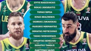 立陶宛公布男篮世界杯初选15人名单