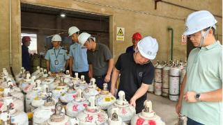 广西百色市市场监管局检查组赴柳州开展气瓶充装单位交叉检查