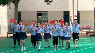 郑州市管城回族区二里岗小学举行“喜迎国庆 礼赞中国”主题活动