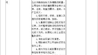 南海网公开征集招标代理机构成交公告