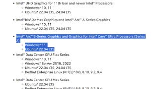 Intel锐炫显卡二代B系列风雨欲来！大方现身官网