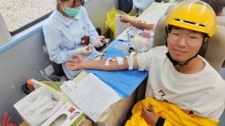 苏州工业园区斜塘街道“星骑士”参与无偿献血