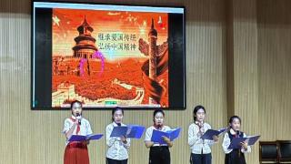 山东省淄博第十中学举办“迎中秋，庆国庆”朗诵比赛