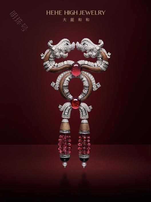 龙气万象-大麗和和「腾龙图」翡翠高级珠宝系列