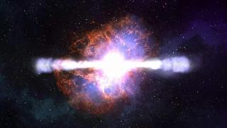 宇宙深处的蓝色闪光，神秘的千新星爆发，会是外星文明吗？