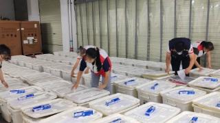重庆市红十字会调拨一批物资驰援垫江县