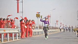 新孟河畔健身休闲步道迎来首场马拉松