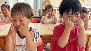利津县第三实验幼儿园开展“美丽‘视’界用心呵护”全国爱眼日主题活动