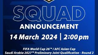 日本足协将于3月14日下午13:00公布最新一期国家队大名单