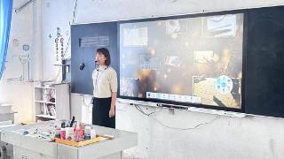 莒南县大店镇仕沟小学开展骨干教师示范课活动