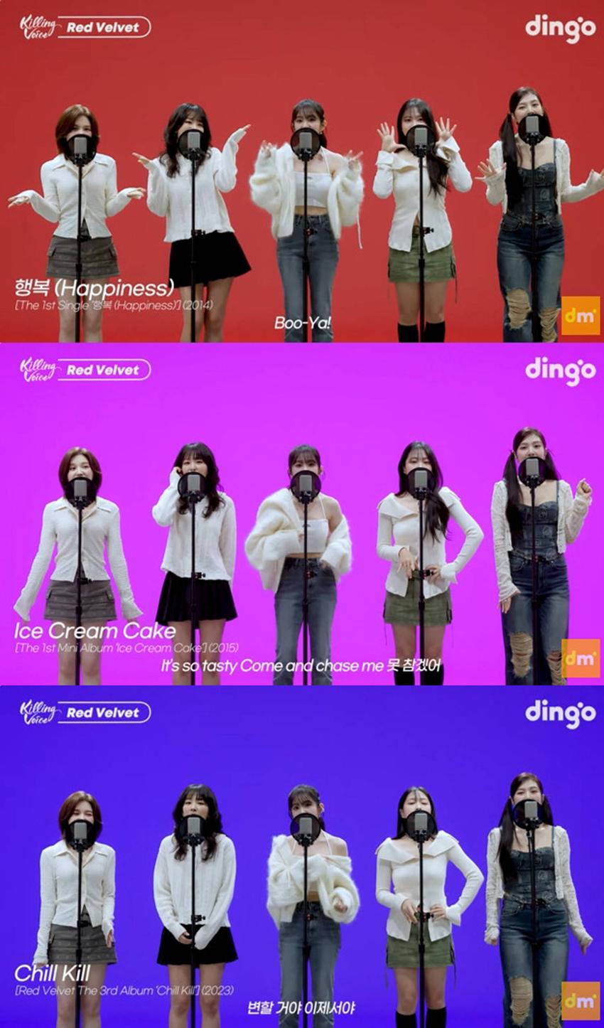 Red Velvet出演网络节目引热议 展示扎实唱功吸引视线！