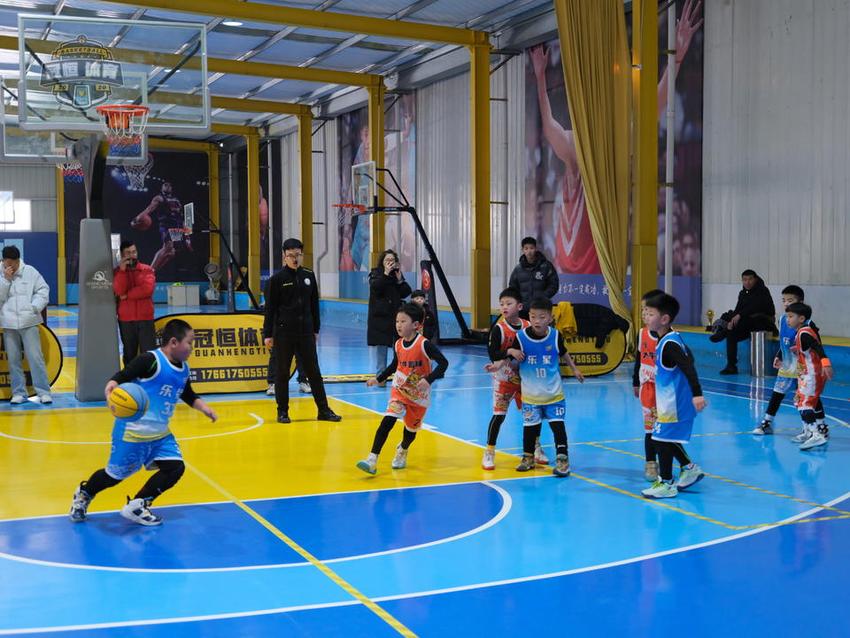 2024年第四届山东省小篮球精英邀请赛在博兴举行