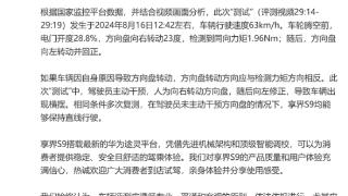 享界S9高速飞坡测试引争议 官方称有人动方向盘：测试者被禁言 若造谣可起诉我