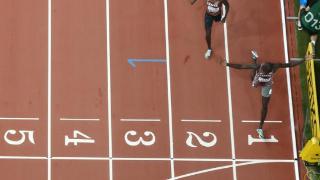 田径世锦赛：男子800米决赛 加拿大选手阿罗普夺得冠军