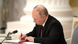 撤军已不再可能？俄媒：普京签署法律，公开纪念乌东四地“入俄”
