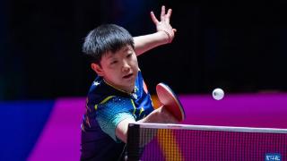 乒乓球——澳门世界杯:孙颖莎胜朱成竹