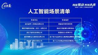 武汉江夏区发布首张人工智能场景清单