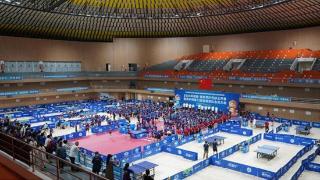 张家界乒乓球公开赛暨博乒网大会开幕 120支团队同场竞技