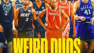 美媒列出NBA历史上9组巅峰末期合作过的二人组，哪组能成功？