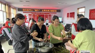 涿鹿县五堡镇举办端午节文明实践志愿活动