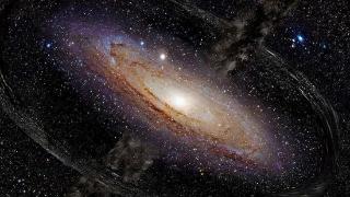 除了数千亿颗恒星，银河系还有大量暗物质，但我们看不见它们