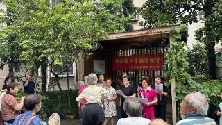 美丽园居民区举办“自制”纳凉晚会