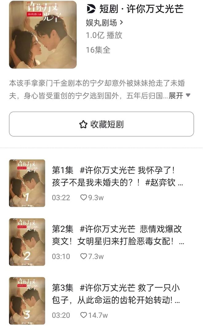 《许你万丈光芒》播放破亿，这次谁赢麻了？