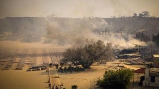 希腊多处野火肆虐 又有3人死于火灾