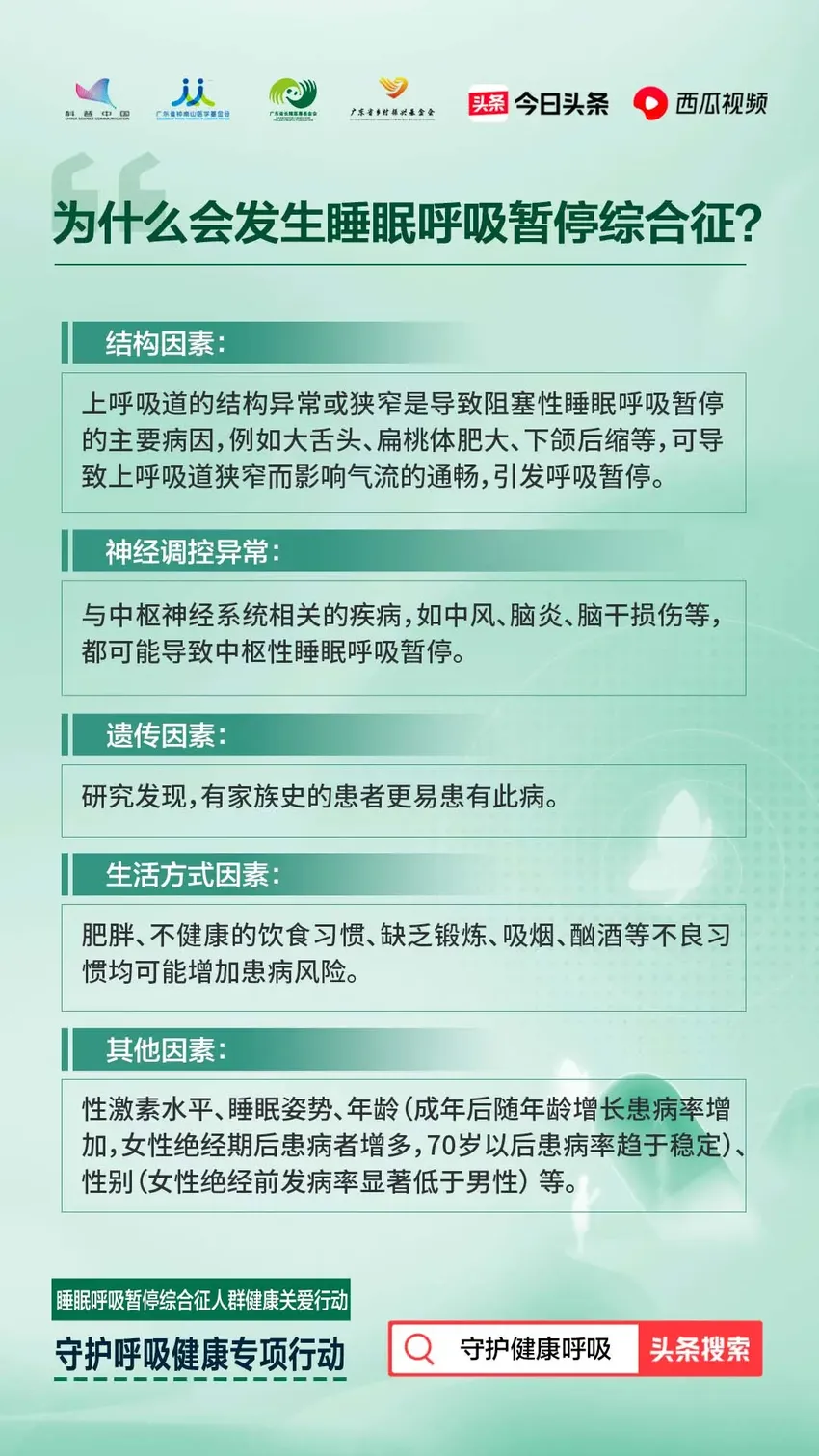 哪些人群需关注自己的打鼾声？睡眠呼吸暂停综合征有哪些危害？