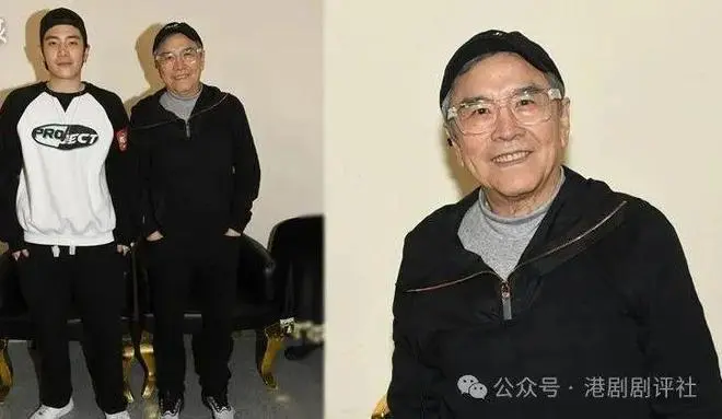 76岁TVB老戏骨从影以来首次爆粗口，赞儿子新电影表现OK