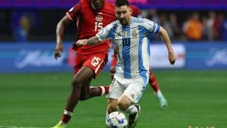 美洲杯揭幕阿根廷队开门红 梅西又破纪录