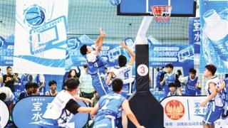 京津青少年3V3篮球赛开赛（图）