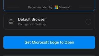 微软为iOS版Outlook植入广告：推广Edge浏览器
