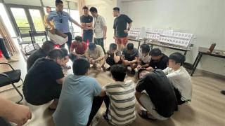 汉川警方成功捣毁一“吸粉引流”电诈窝点，抓获13人