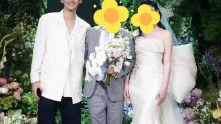 张翰穿白色西装参加朋友婚礼 网友：去油成功！