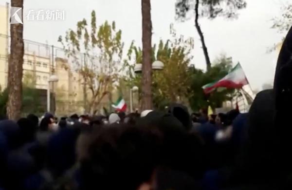 伊朗指控：美英法德意等20国参与煽动伊抗议活动