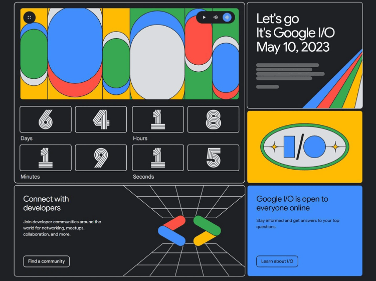 Google I/O 2023大会官宣5月10日召开，或将带来安卓14、折叠屏手机等新品