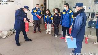 石家庄市长安区消防救援大队深入复工复产企业宣传消防安全